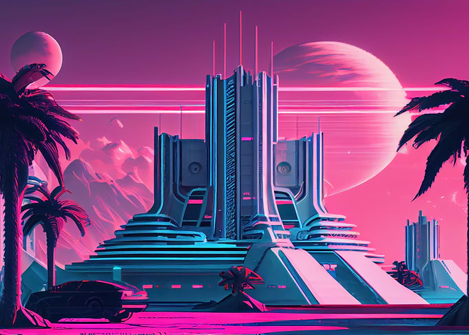 Vaporwave Retro Vibes 9