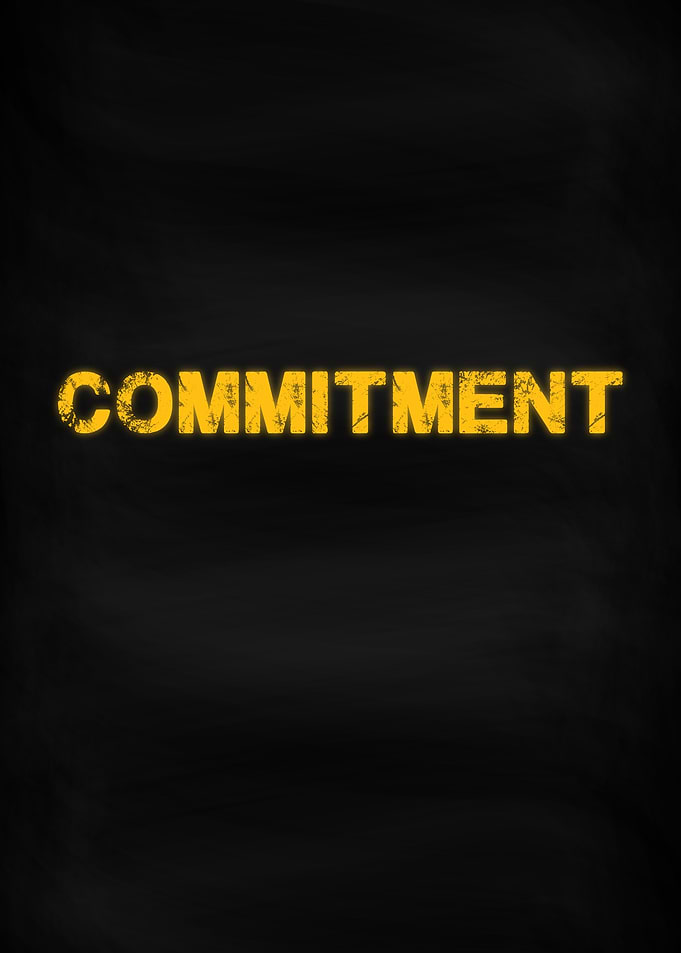 Commitment Motivation Word