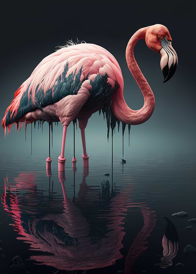 pink flamingo