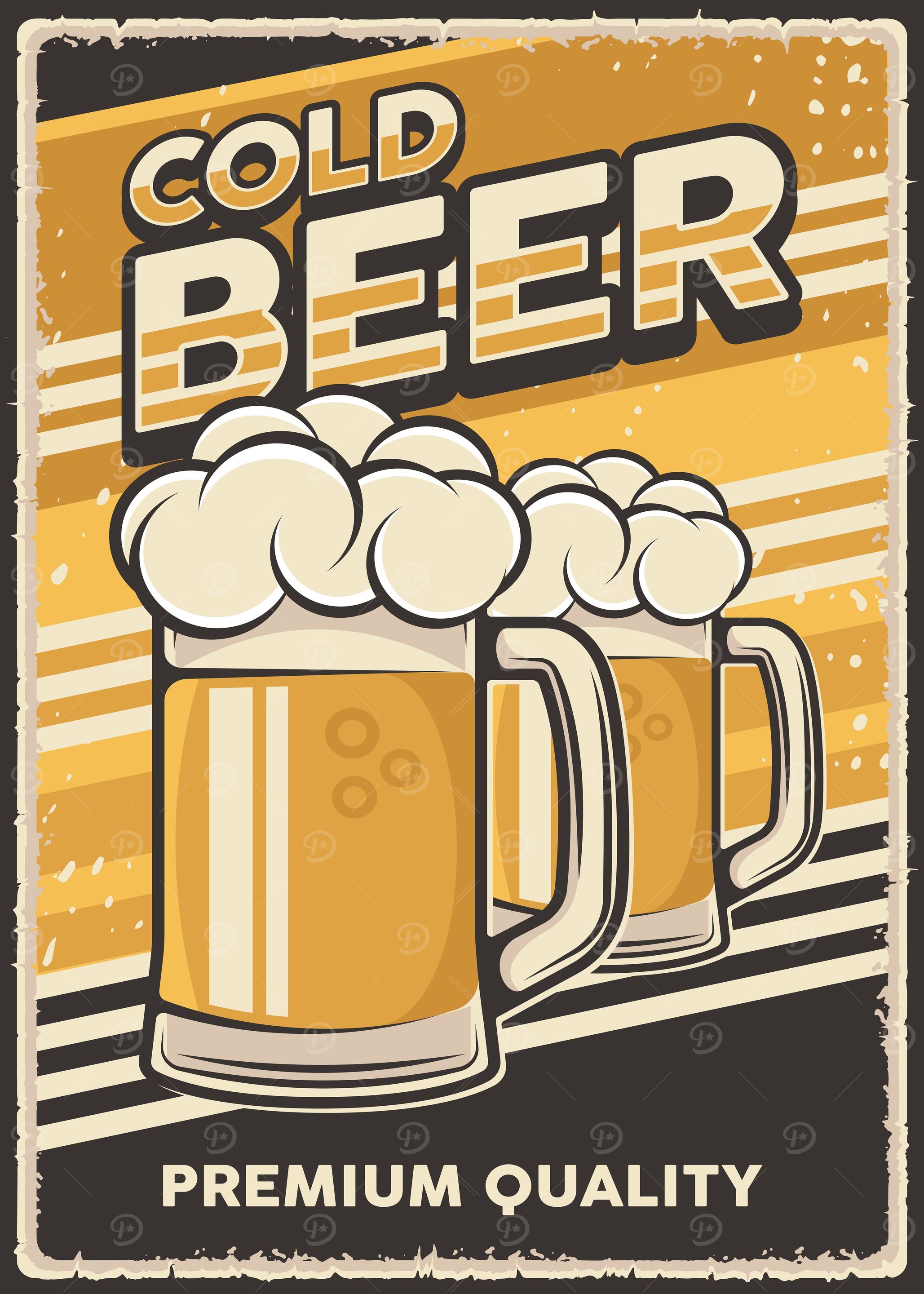 Cold Beer Signage