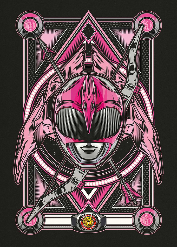 Iconic Pink Ranger