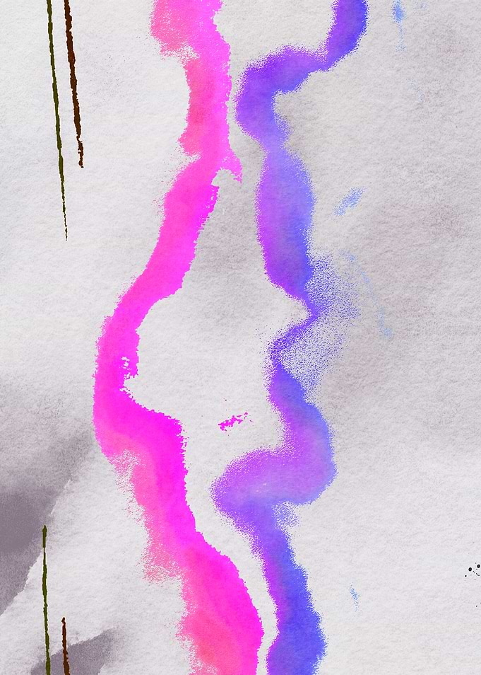 Purple And Pink Watercolor