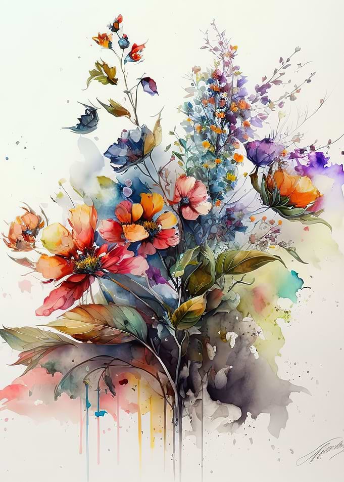 Watercolor Flowers