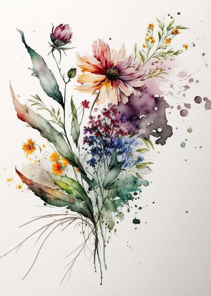 Watercolor Flowers