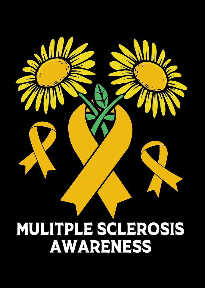 MS Awareness Sunflower