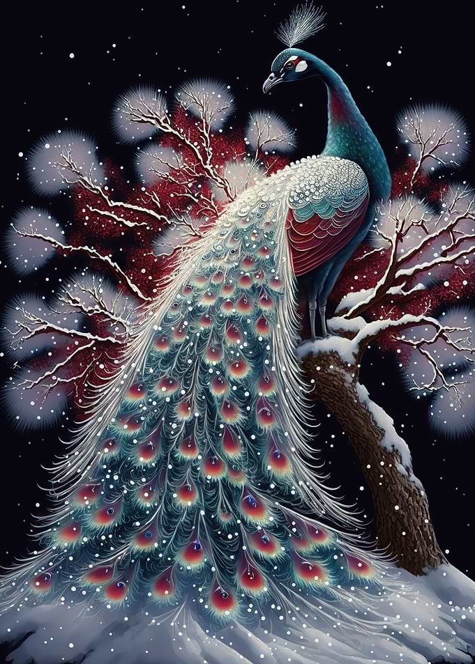 Peacock Animal Colorfull