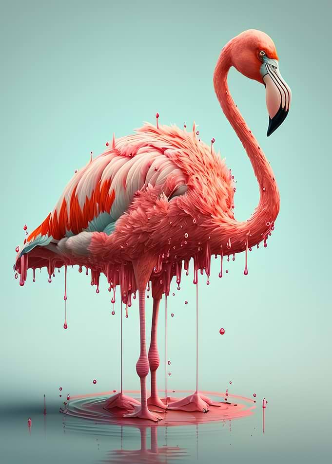 pink flamingo
