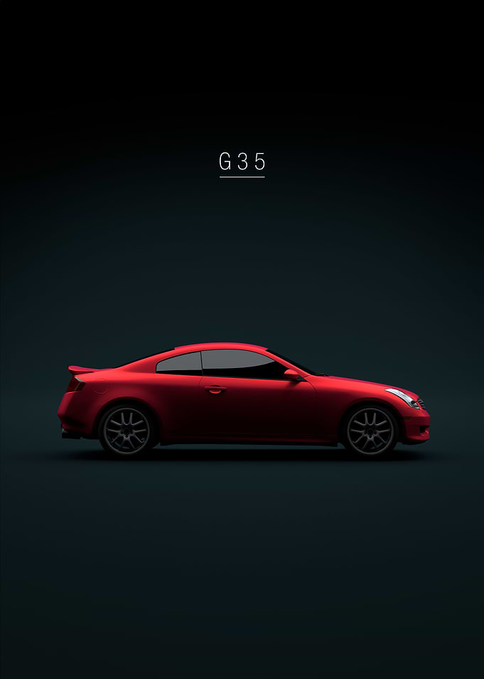 2006 G35 Coupe Red