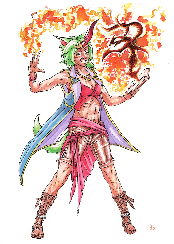 FFXIV Miqote Summoner