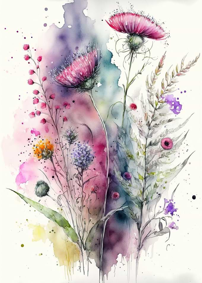 Watercolor Flowers