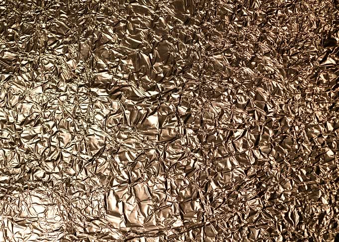 Crushed Gold Foil Glam 1