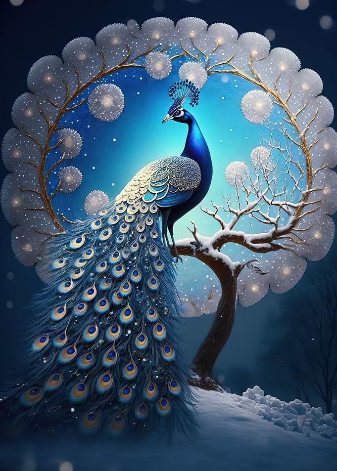 Peacock Animal Colorfull