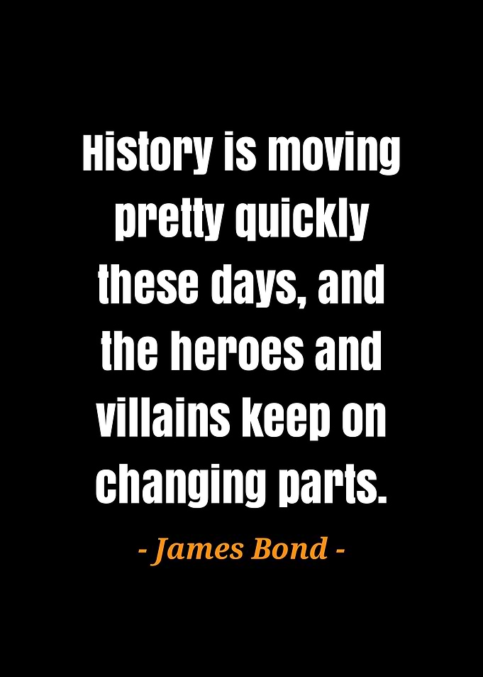 quote James Bond