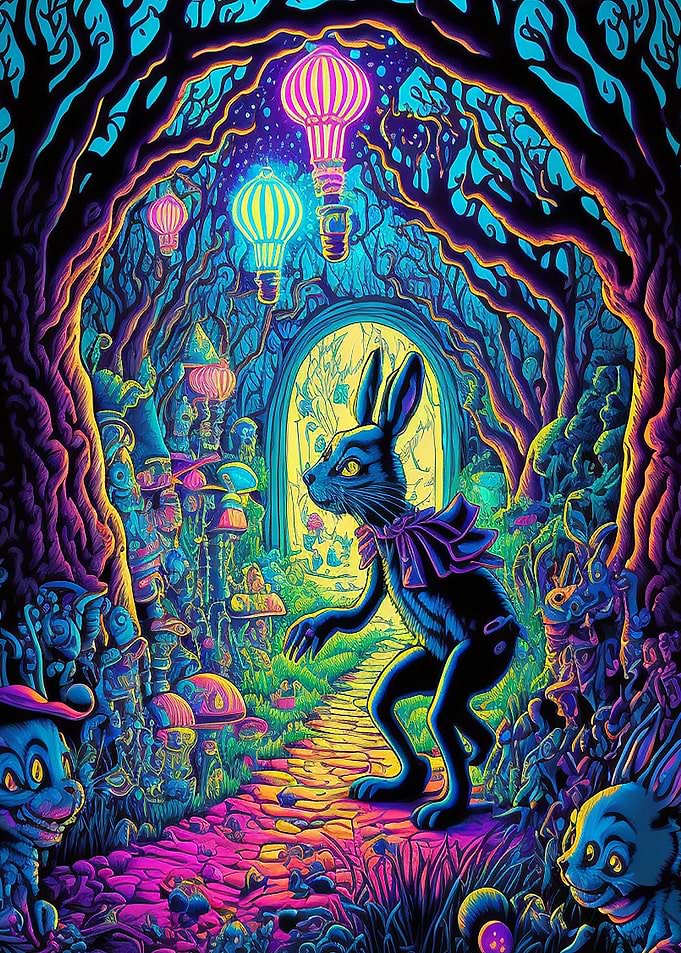 abstract psychedelic