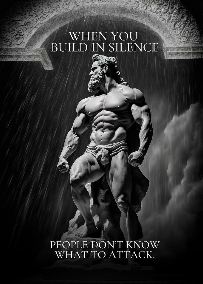 When you build in silence