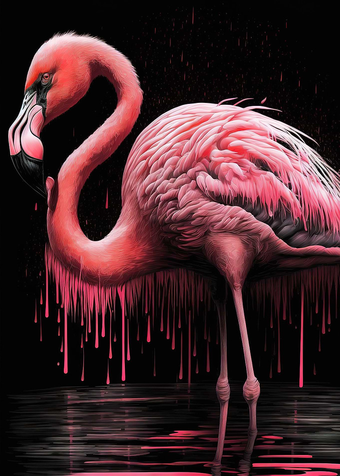 pink flamingo
