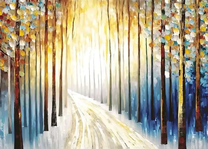 Winter Forest Walk