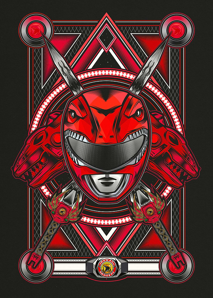 Iconic Red Ranger