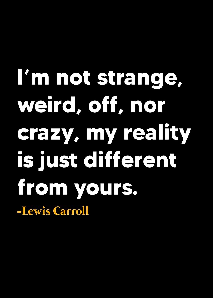Lewis Carroll Quote