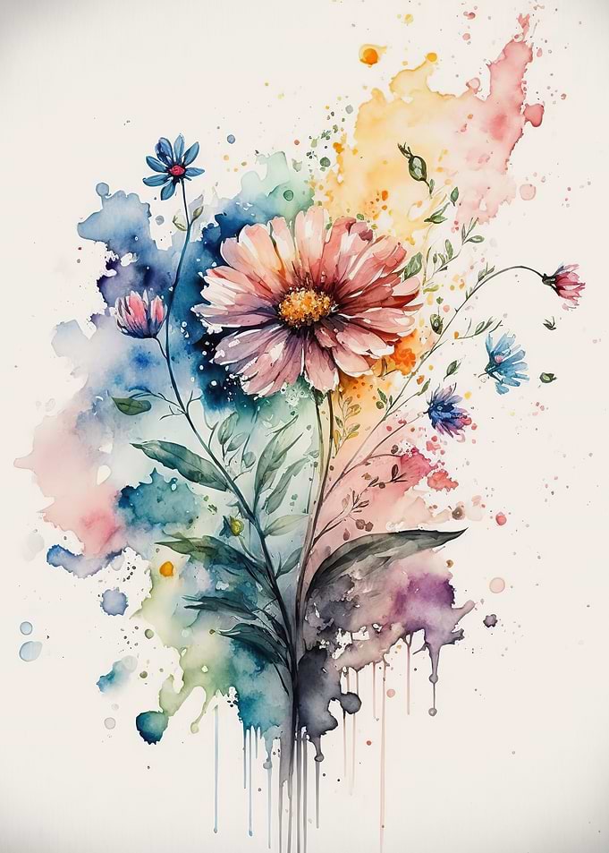 Watercolor Flowers