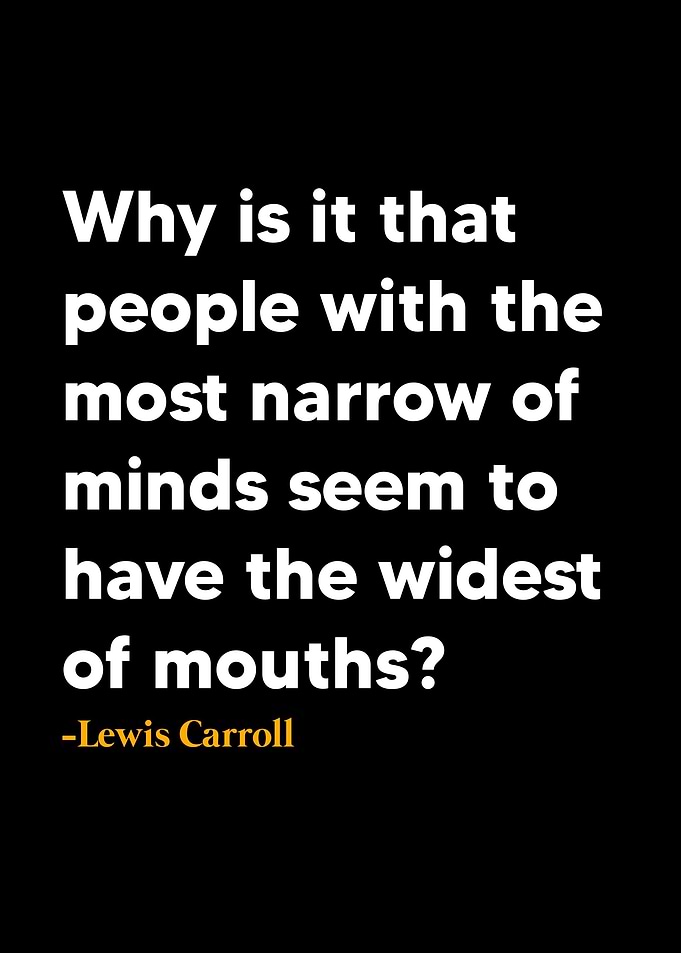 Lewis Carroll Quote