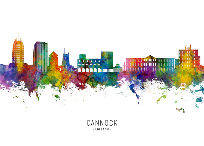 Cannock Skyline England