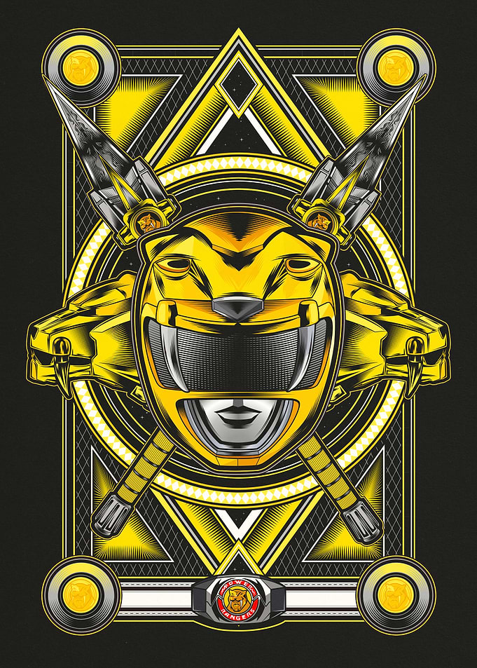 Iconic Yellow Ranger