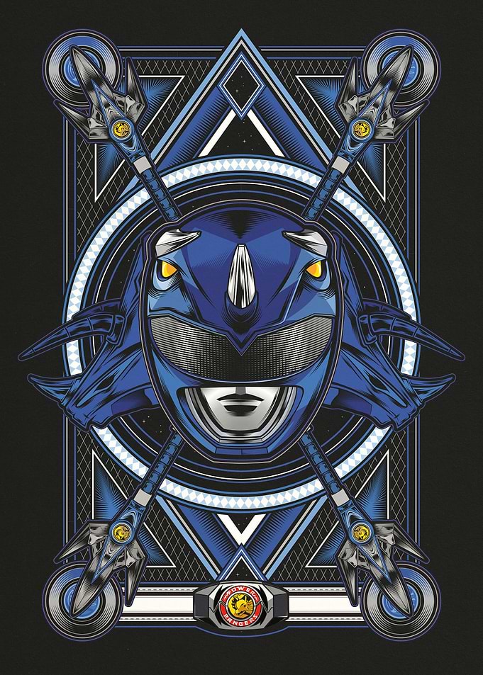 Iconic Blue Ranger