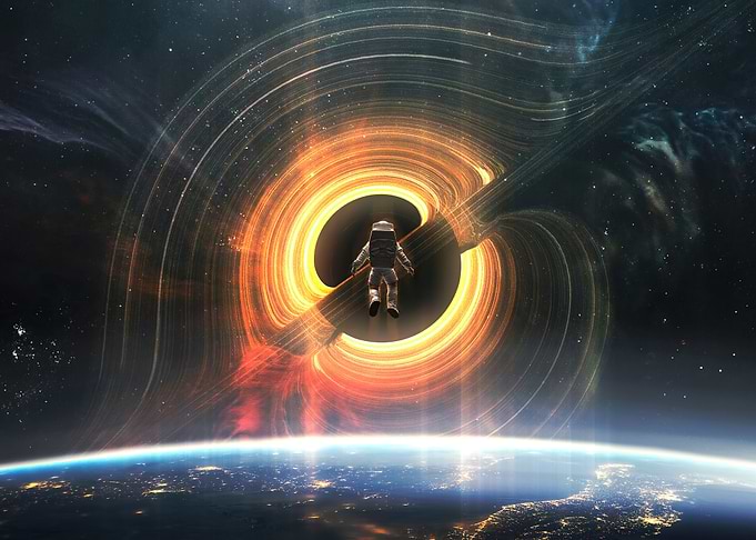 Sci Fi Ring Planet