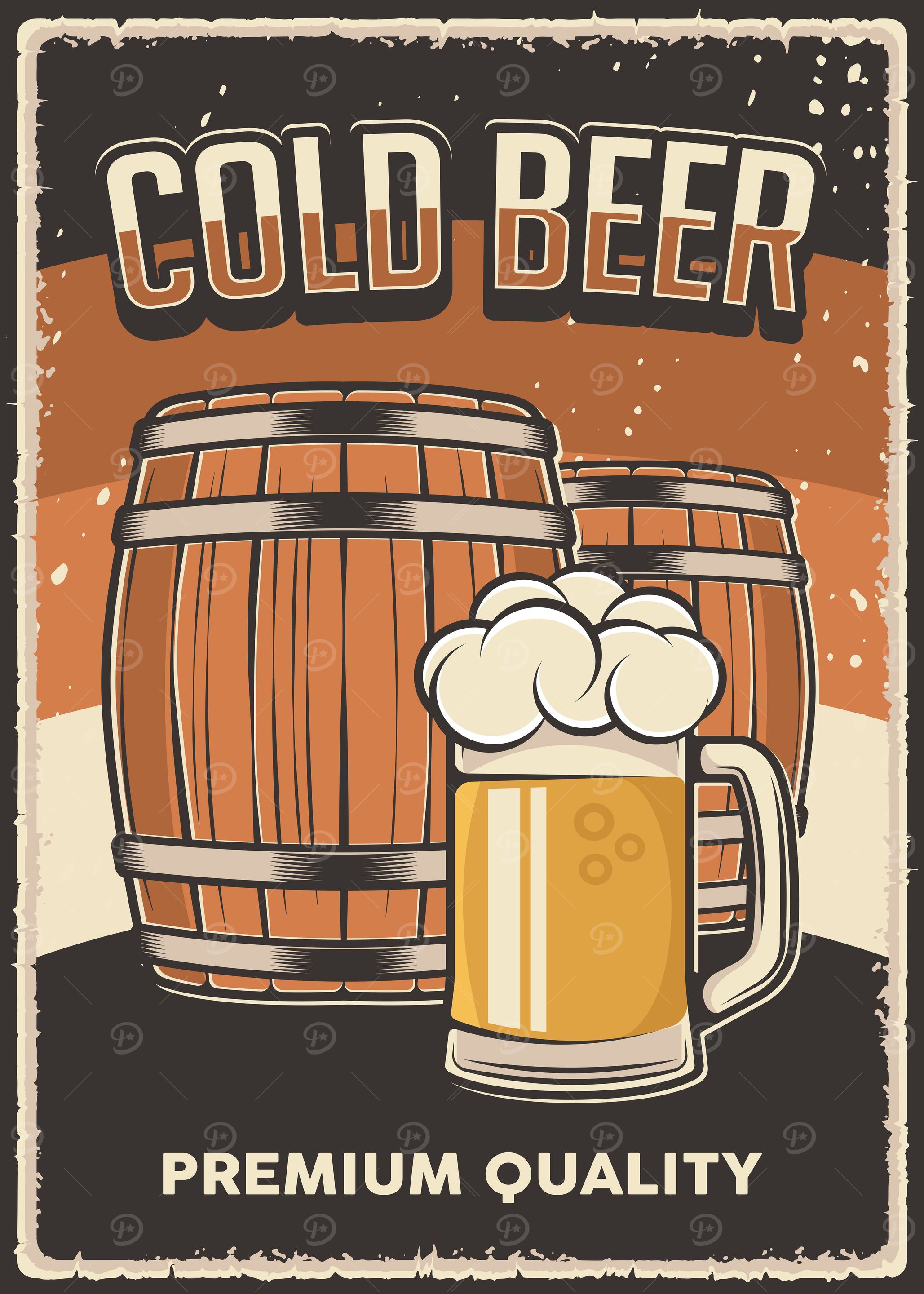 Cold Beer Signage