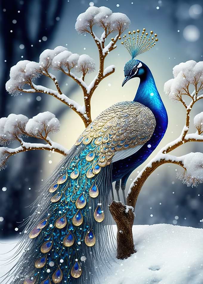 Peacock Animal Colorfull