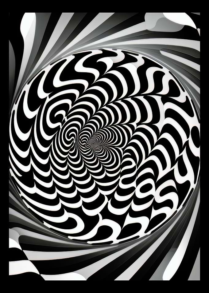 Abstract Hypnotic Pattern