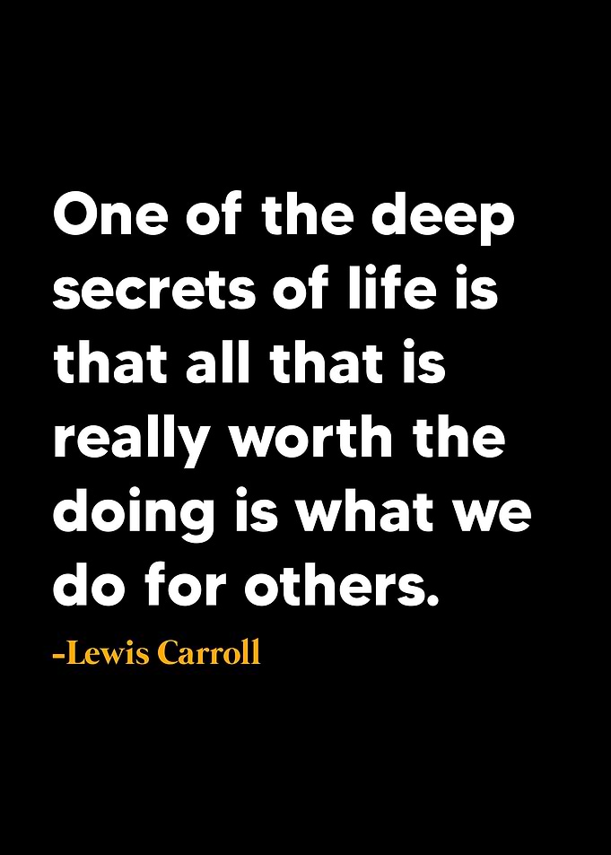Lewis Carroll Quote