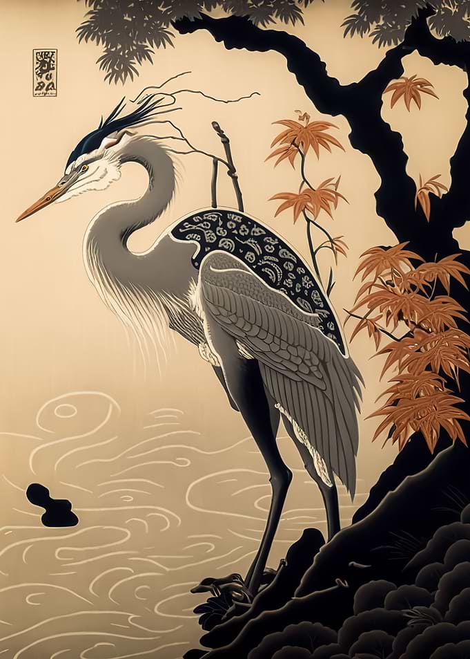 japanese crane