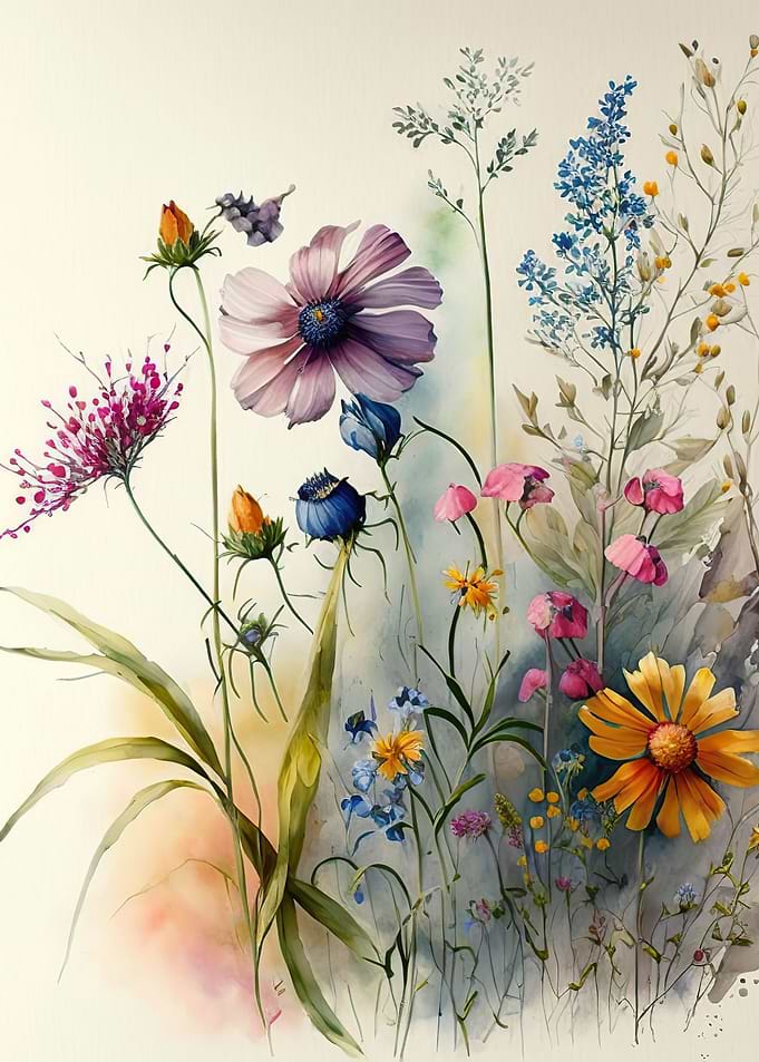 Watercolor Flowers