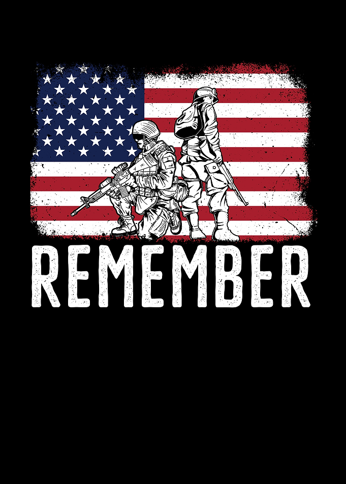 USA Flag Memorial Day
