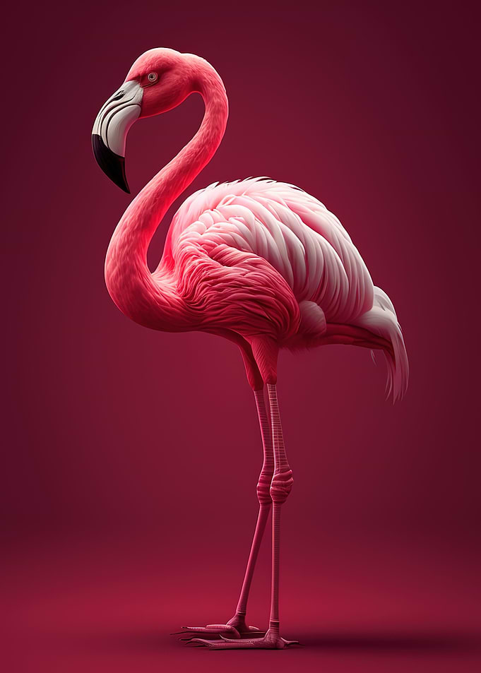pink flamingo