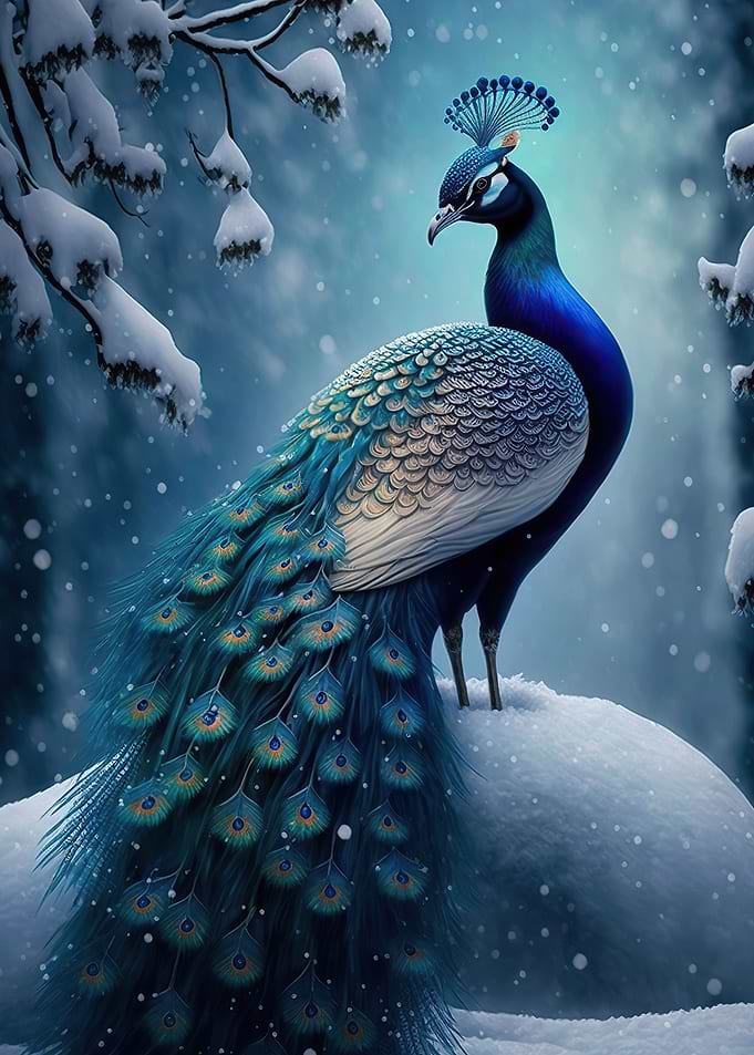 Peacock Animal Colorfull