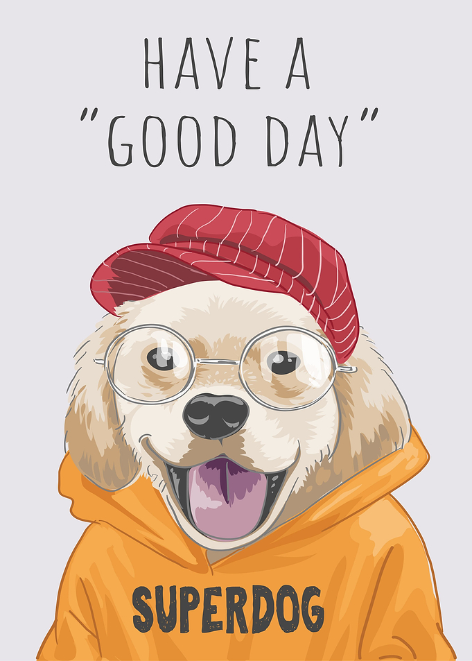 Dog cartoon