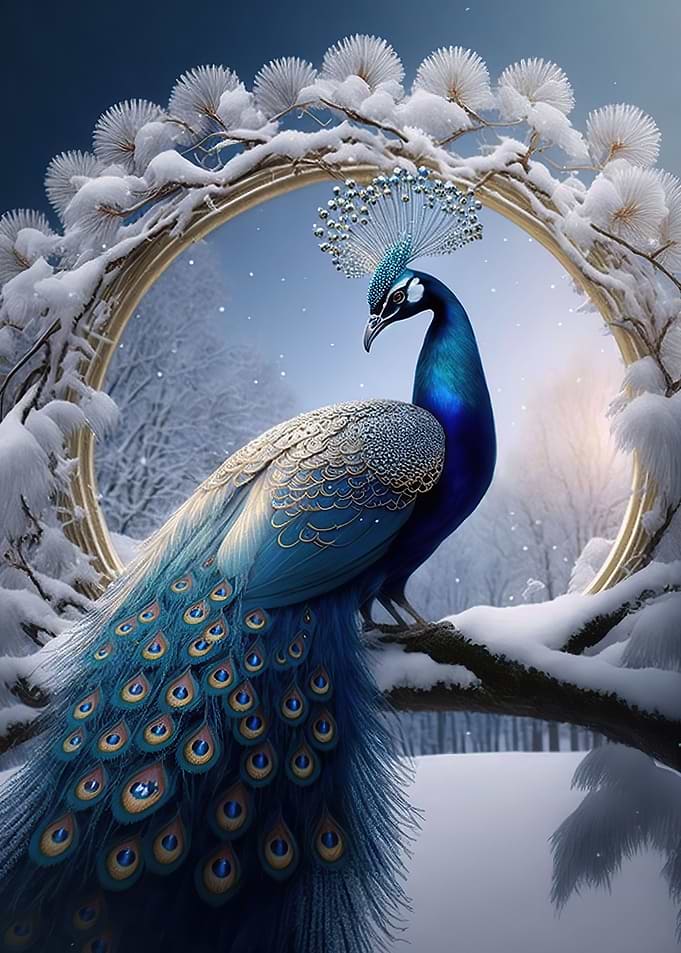 Peacock Animal Colorfull