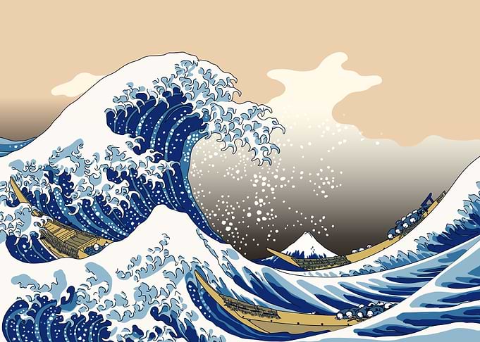 Great Wave off Kanagawa 2