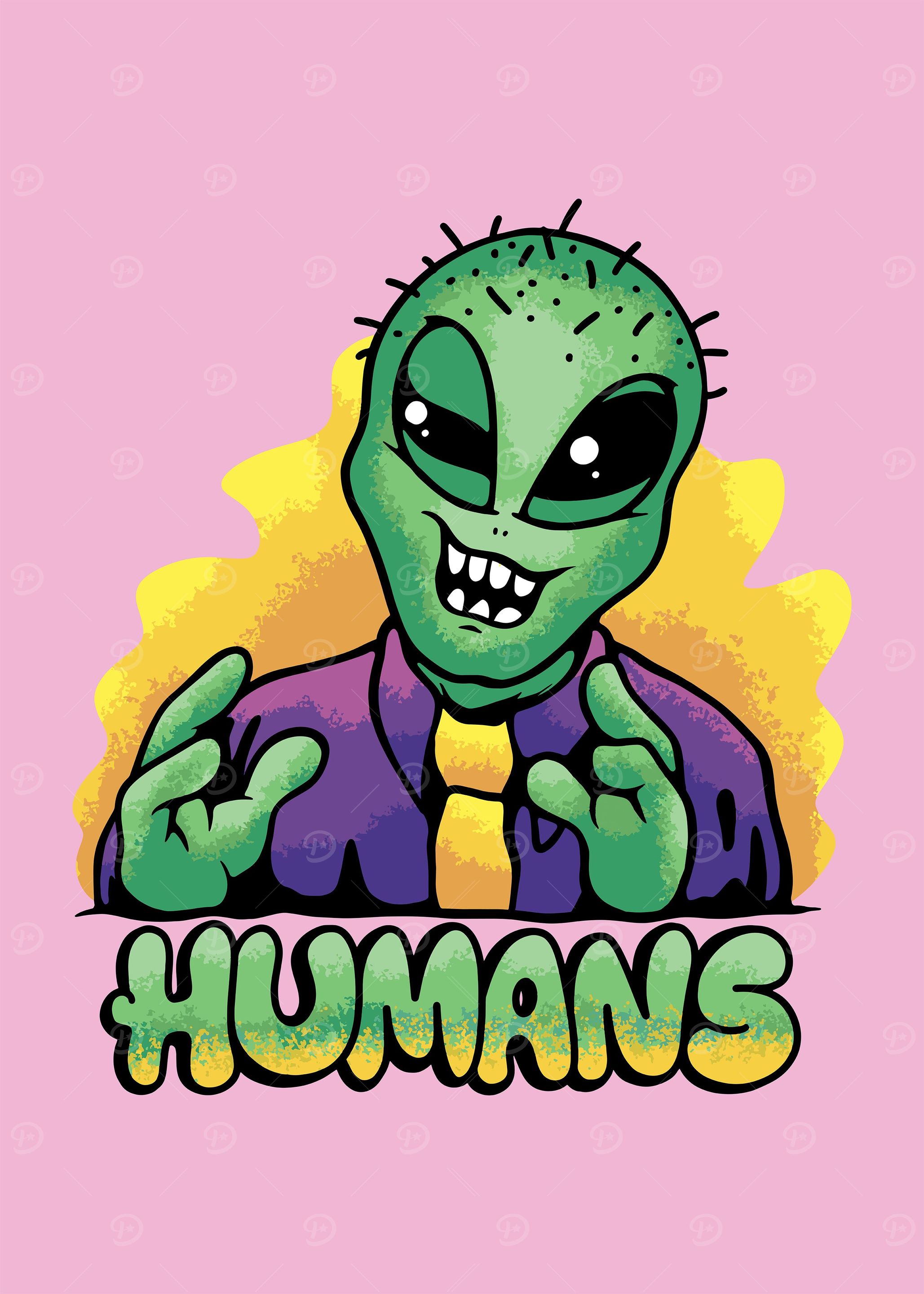 Funny Alien Creature