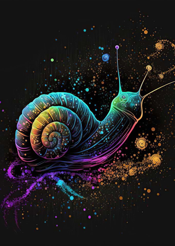 Snail neon
