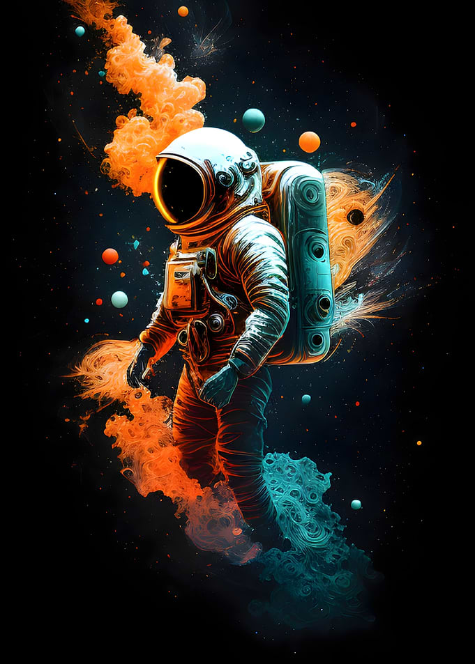 Astronaut Drawing