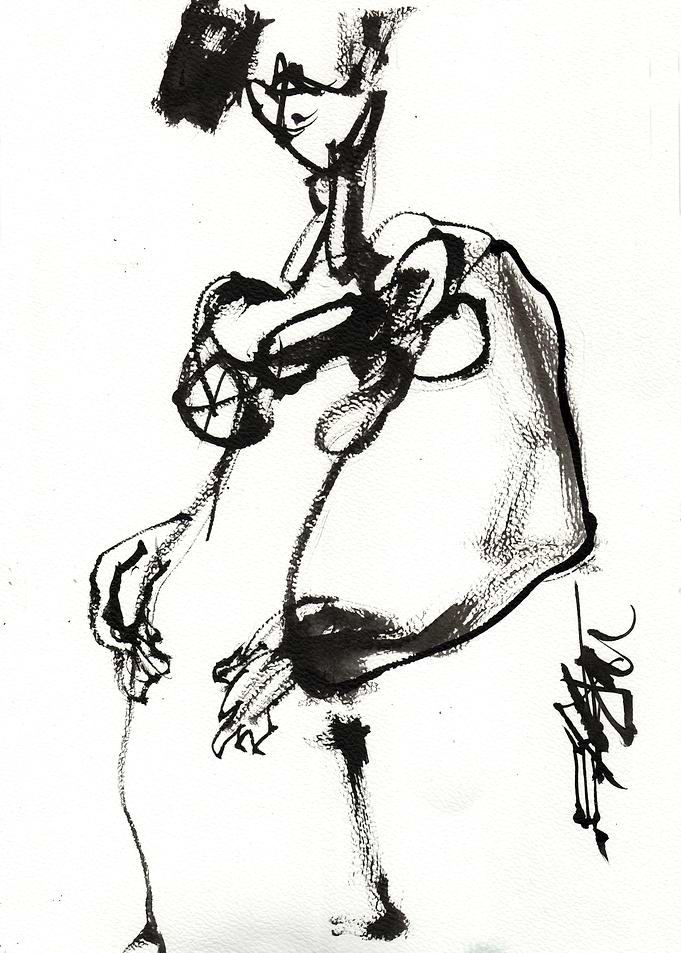 N890 Femme nonchalante