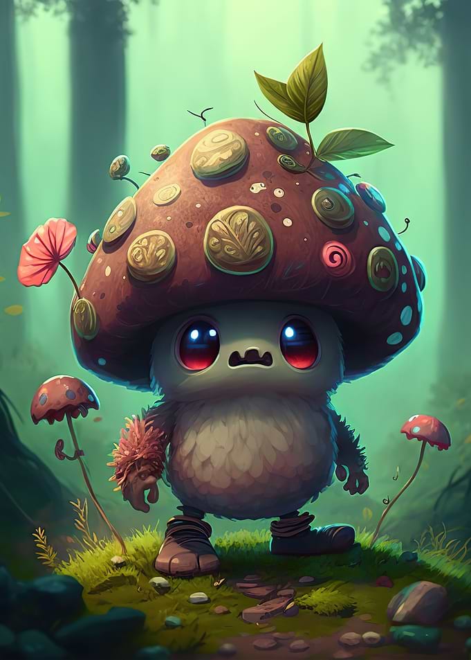Cute mushroom