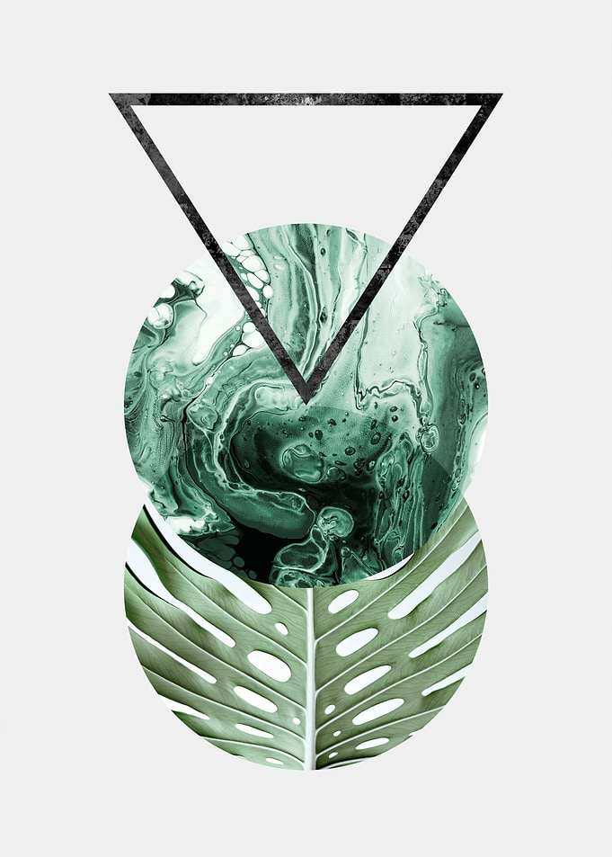 Geometric and floral 9