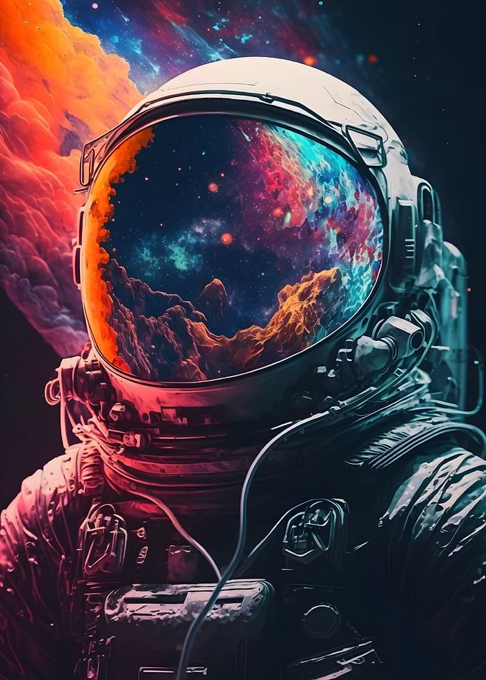 Astronaut views Us