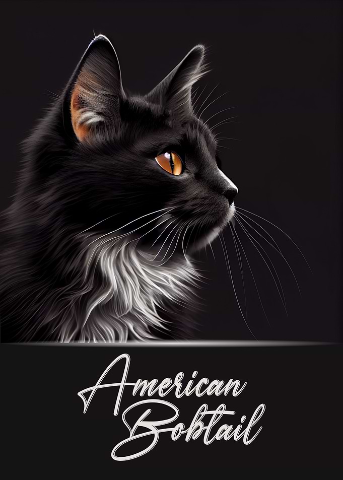 Adorable American Bobtail