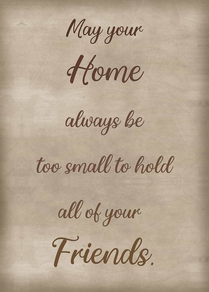 May your home always be